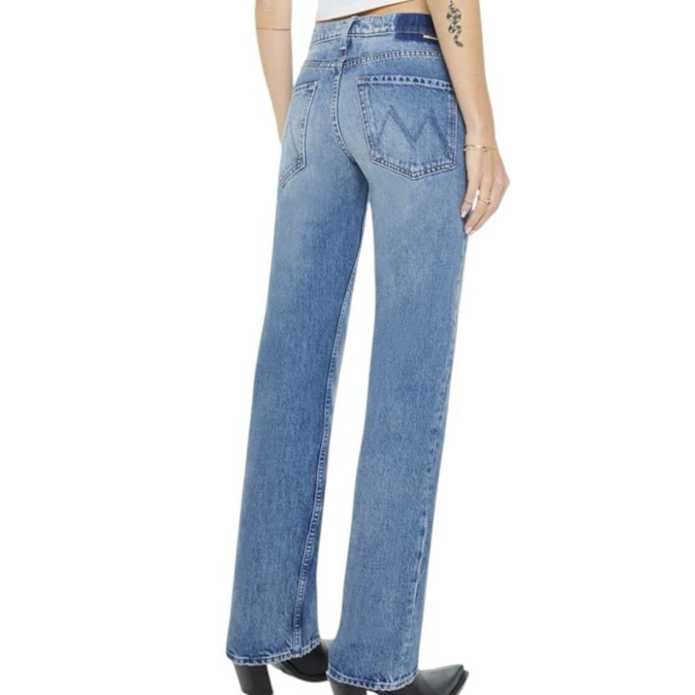 MOTHER Superior The Reifler Straight Leg Jeans Women's Size 29 Early Blue 32x33